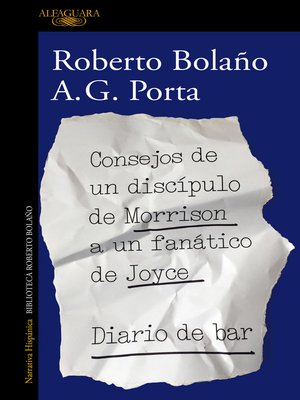 Consejos de un discípulo de Morrison a un fanático de Joyce - ebook
